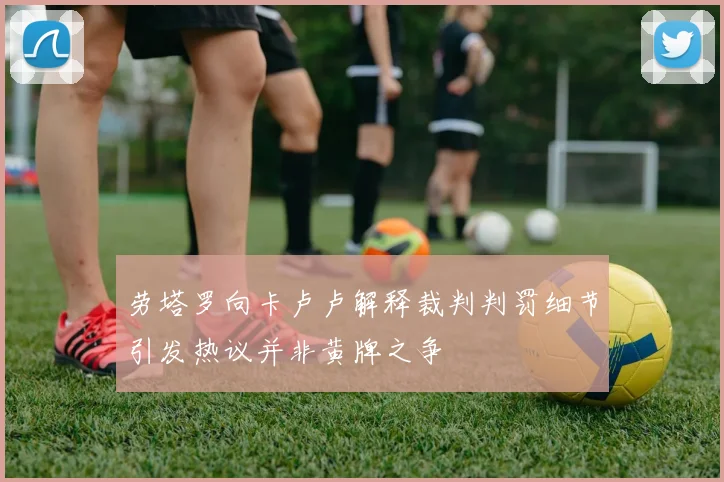 劳塔罗向卡卢卢解释裁判判罚细节引发热议并非黄牌之争