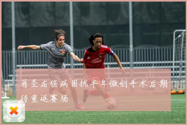 蒋圣龙伤病困扰半年微创手术后期待重返赛场